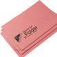 Pack of 100 Square Cut Folders Foolscap 250gsm