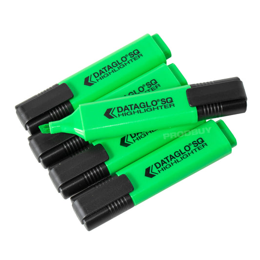 Pack of 20 Green Fluorescent Highlighters