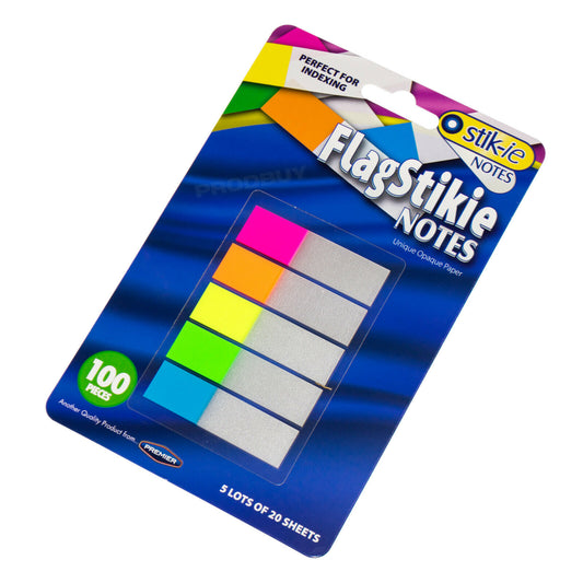 FlagStikie 100 Piece Repositionable Index Tabs