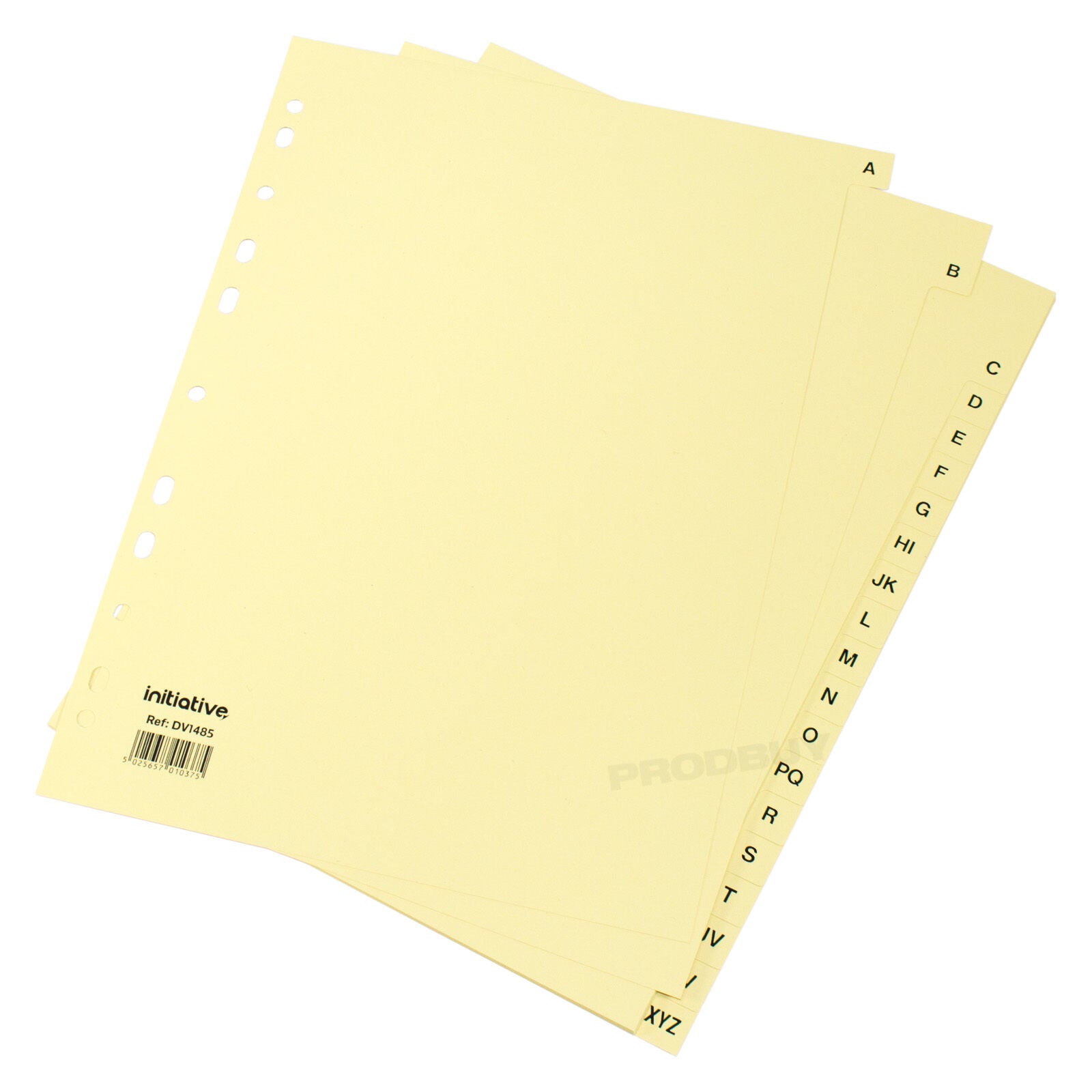 Vanilla A4 AZ Index Dividers Alphabetical Order Filing Robert David Home