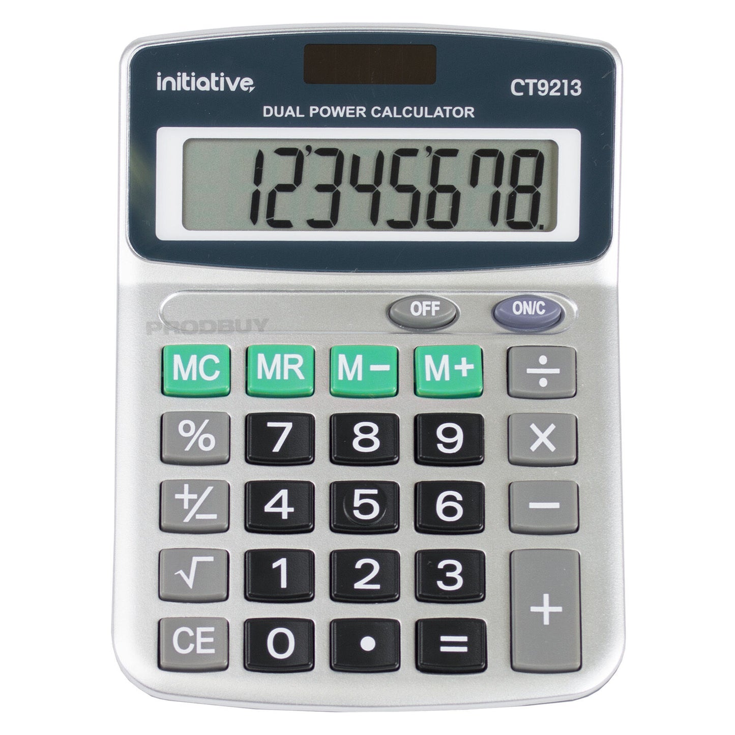 Initiative 8 Digit Semi Desktop Calculator