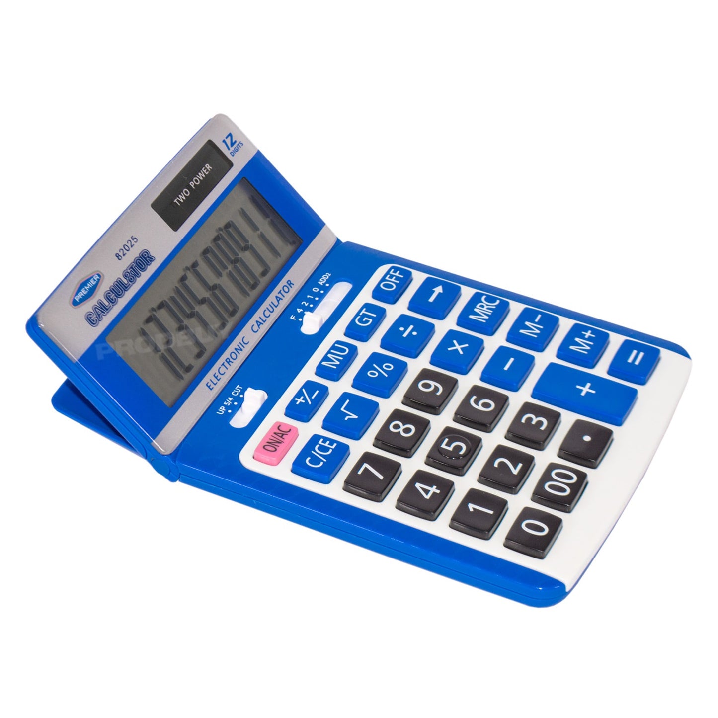 Calcul8tor Blue 12 Digit Desktop Calculator