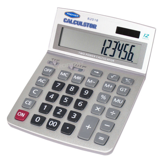 Calcul8tor 12 Digit Desktop Calculator "Desktop Genius"
