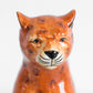 Sitting Leopard Ceramic Decorative Ornament