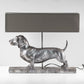 Large Dachshund Ornament Vintage Style Table Lamp for the Living Room
