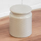 Grey Honeycomb Kitchen Biscuit Barrel Jar