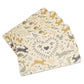 Set of Woodland Animals 4 Placemats & 4 Coasters