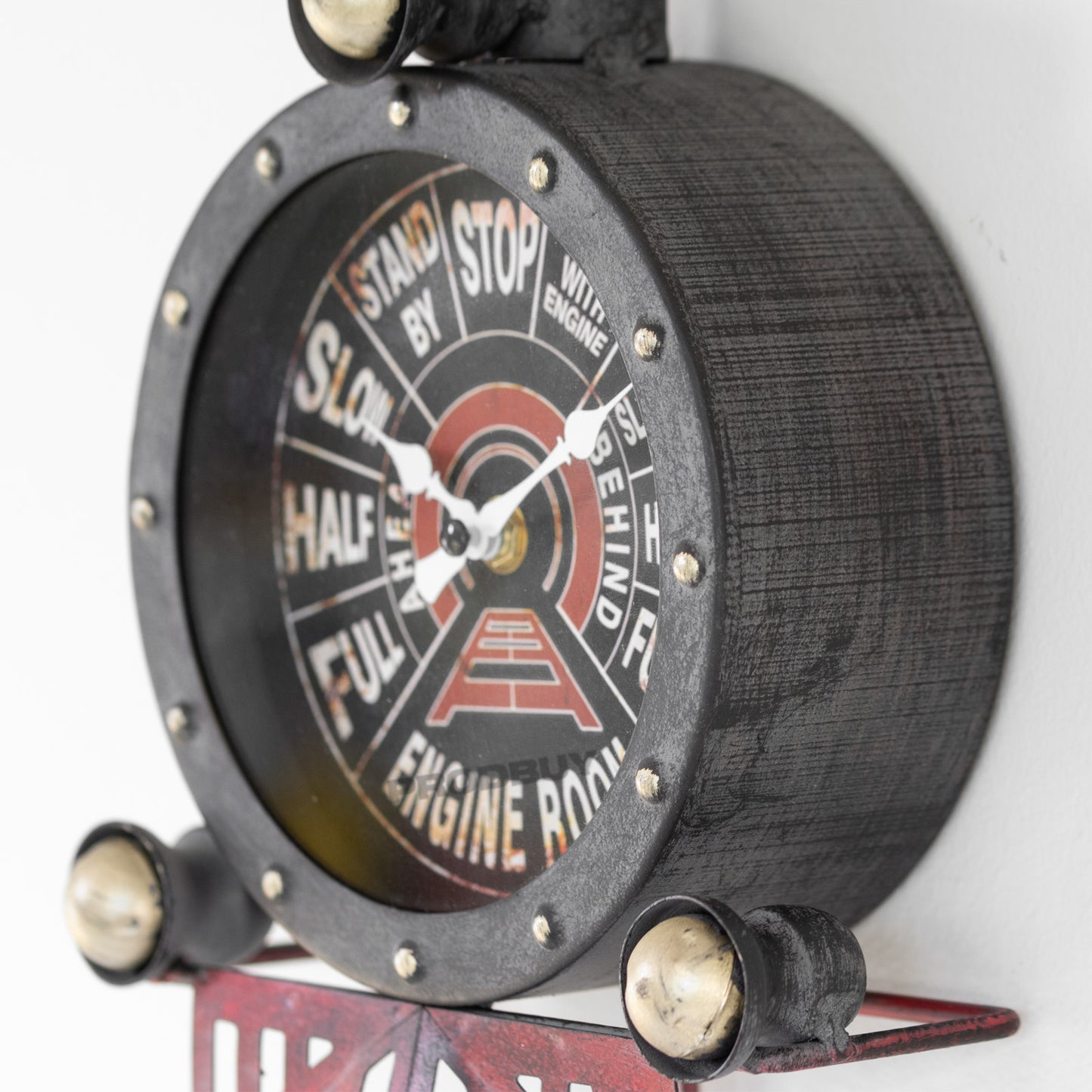 Steam Train Metal Wall Mounted Clock