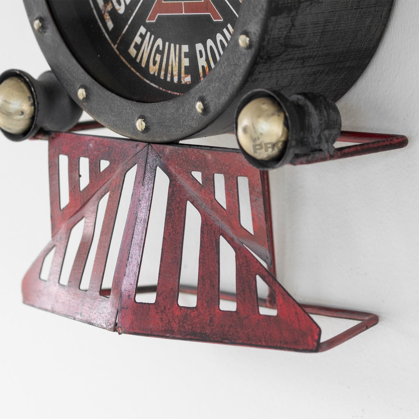 Steam Train Metal Wall Mounted Clock