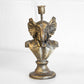 Bronzed Animal Display Bust Candle Stick Holder