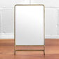 Vintage Style Gold Frame Table Top Mirror