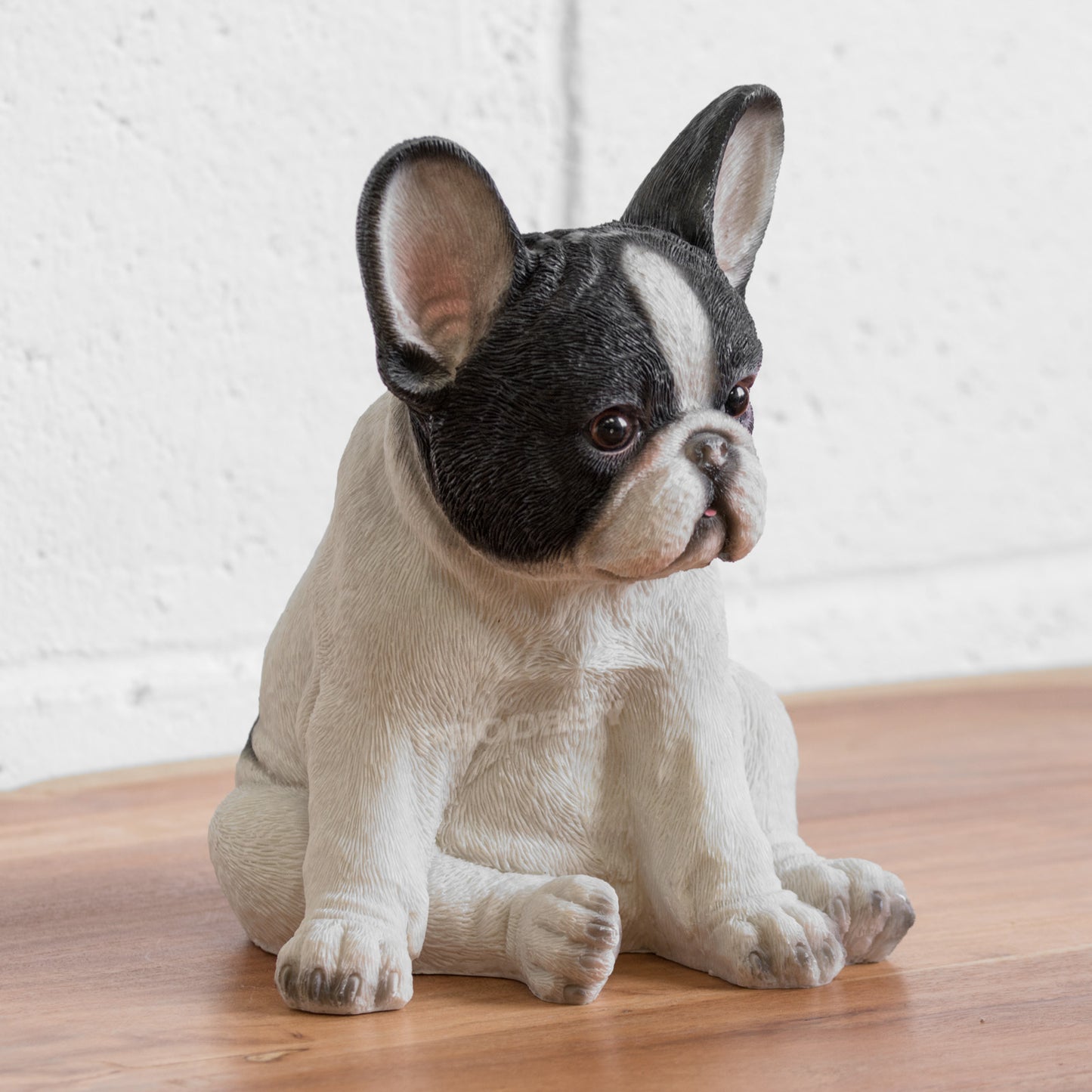 Sitting French Bulldog Puppy Resin Ornament