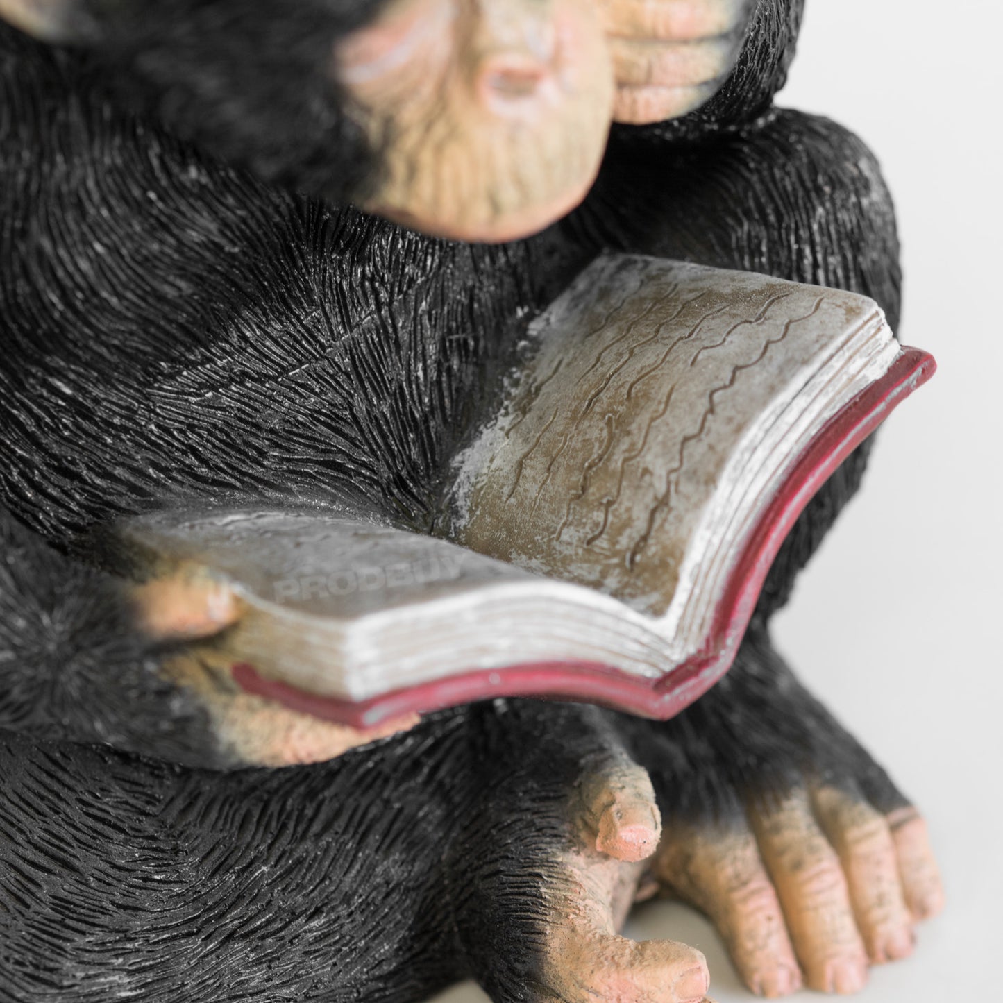 Pair of Novelty Reading Monkey Bookends