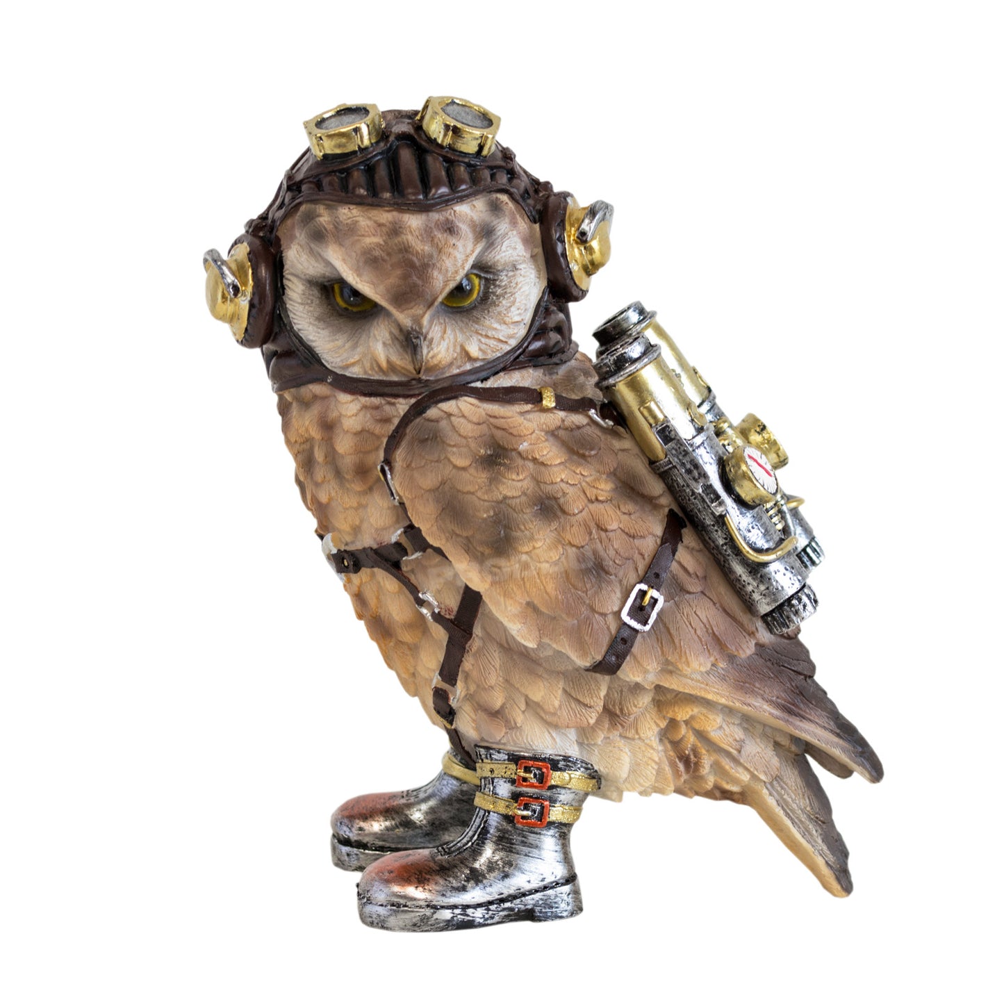 20cm Steampunk Owl Ornament