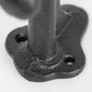 Set of 2 Cast Iron Wall Coat Hooks