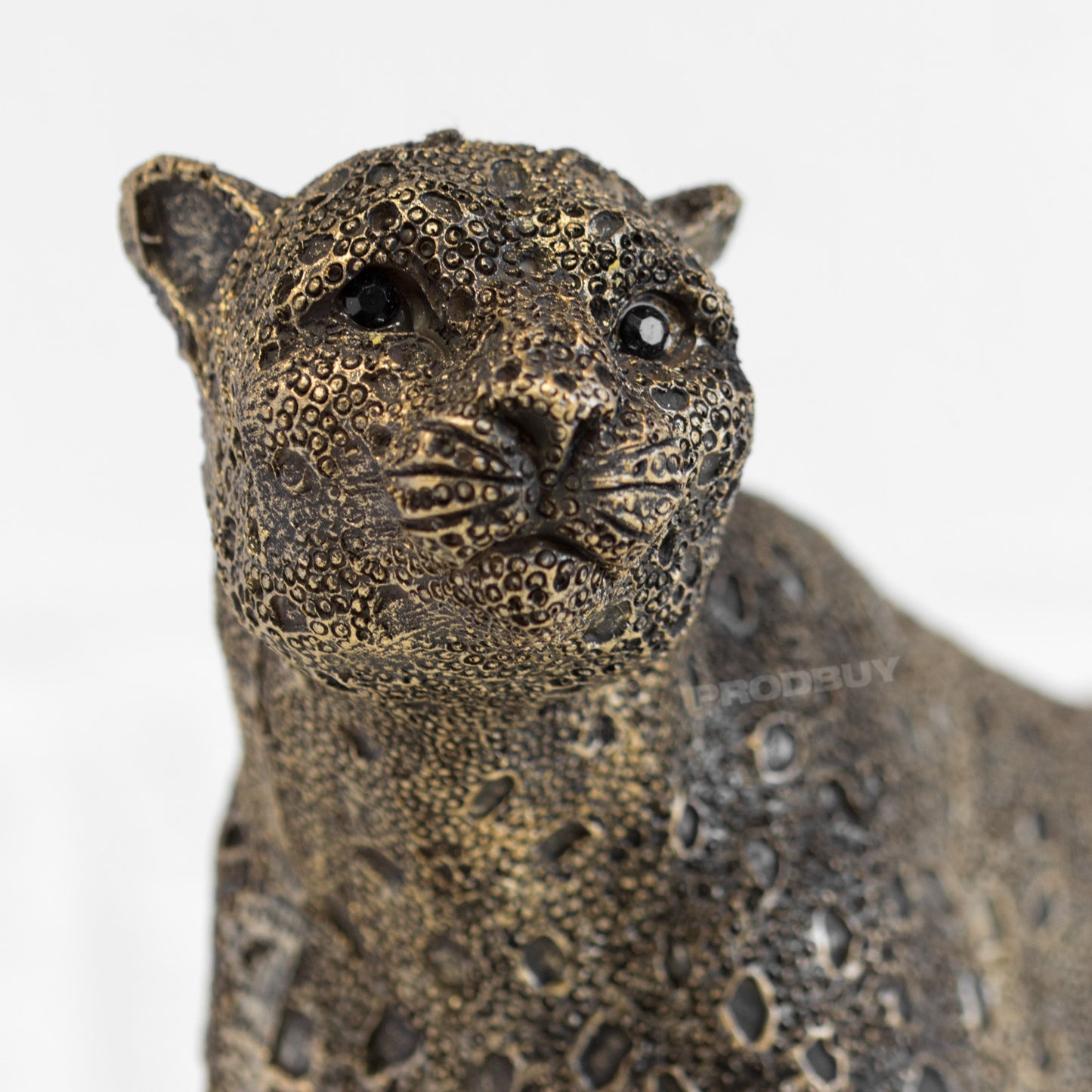 Large Resin Leopard Big Cat Ornament