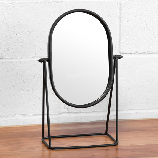 Industrial Table Mirror Freestanding Cheval Dressing Table Bathroom Shaving