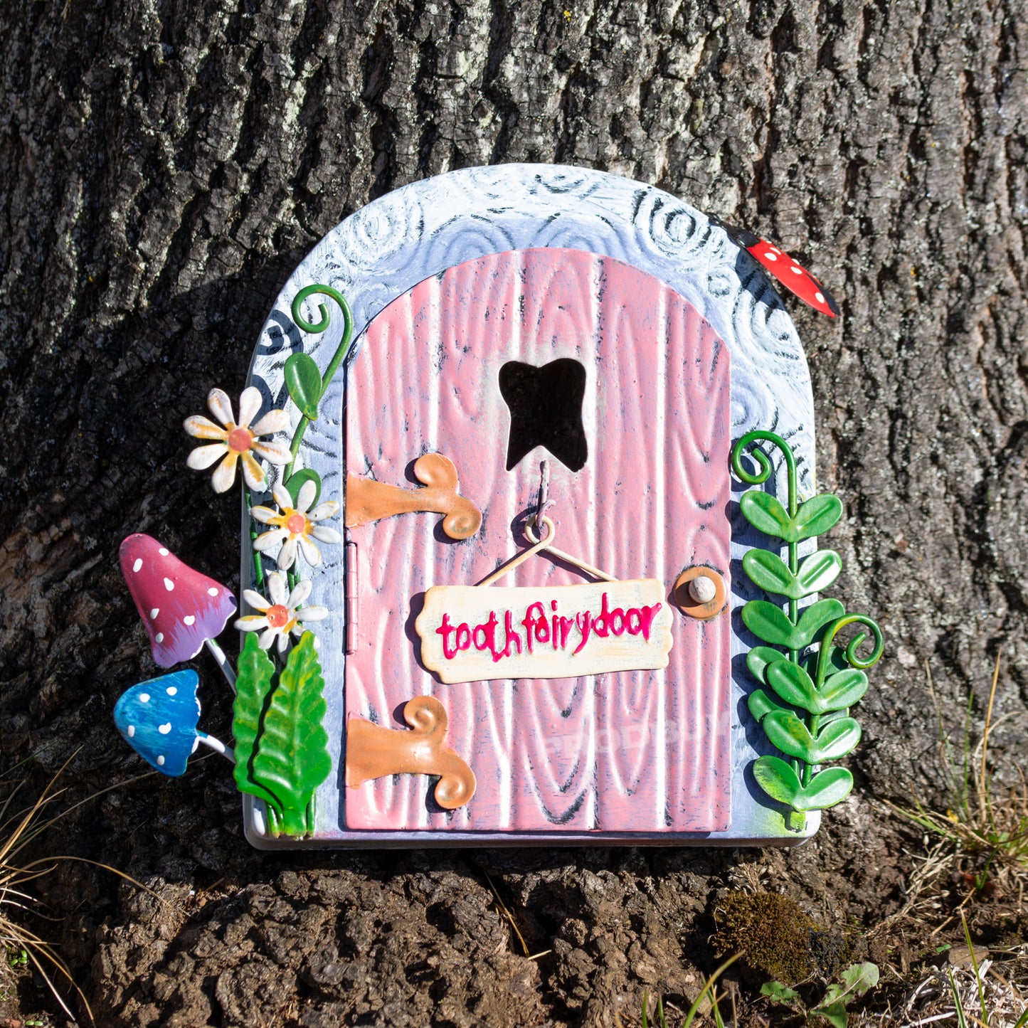 Metal Tooth Fairy Magic Door - Home / Garden Decoration