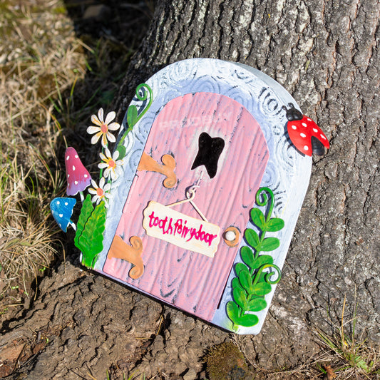 Metal Tooth Fairy Magic Door - Home / Garden Decoration