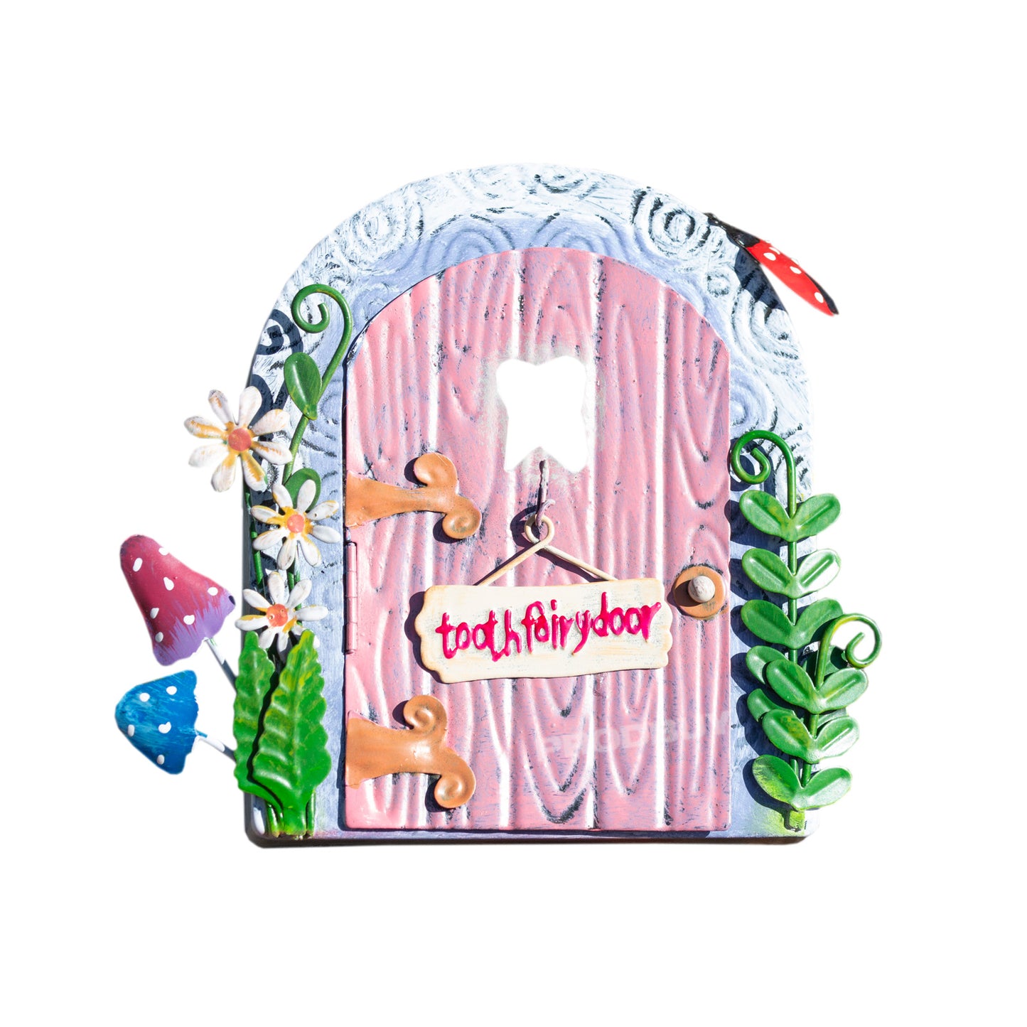 Metal Tooth Fairy Magic Door - Home / Garden Decoration