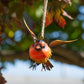 Small Metal Bird Hanging Garden Ornament
