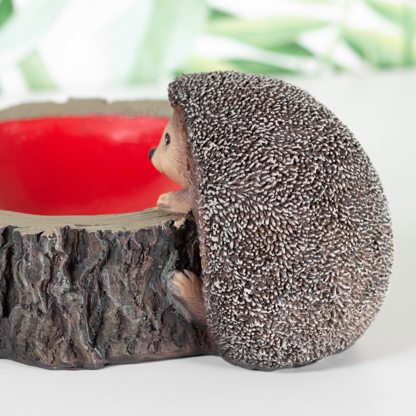 Hedgehog Food Feeder Bowl Plate Garden Ornament