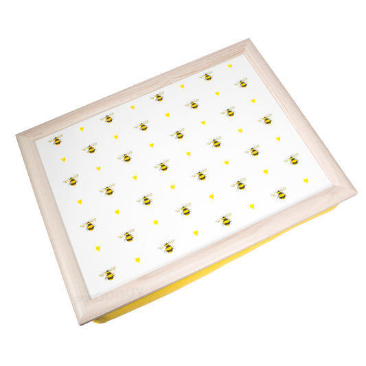 Set of 2 Cushioned 'Busy Bee' Lap Trays