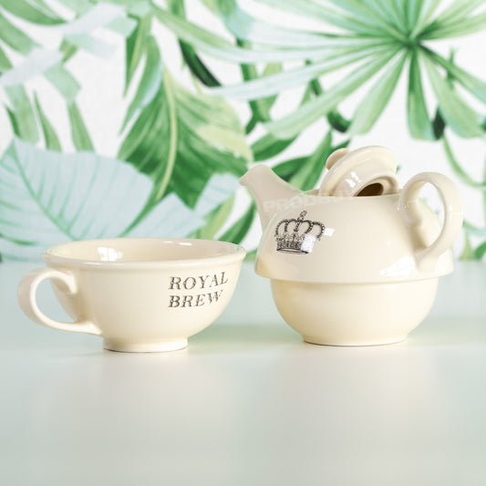 The English Tableware Company - Majestic Royal Brew Tea for One Teapot Set