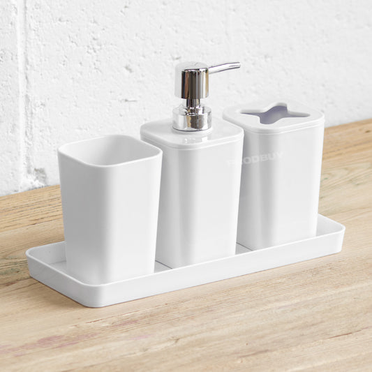 Bathroom Accessories 4 Piece Set