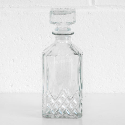 Glass Whiskey Decanter Storage Bottle