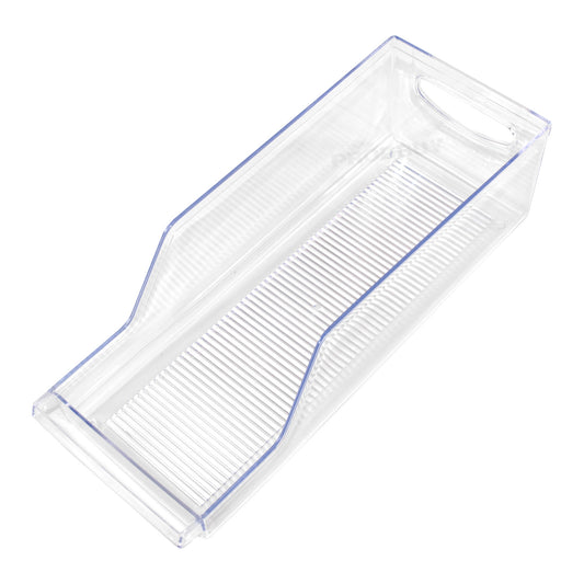 Clear Plastic Fridge Organiser Tray for Cans of Drink