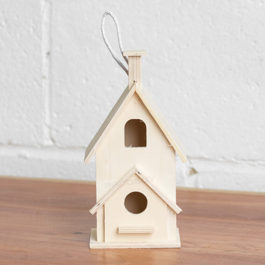 Paint Your Own Wooden Bird House