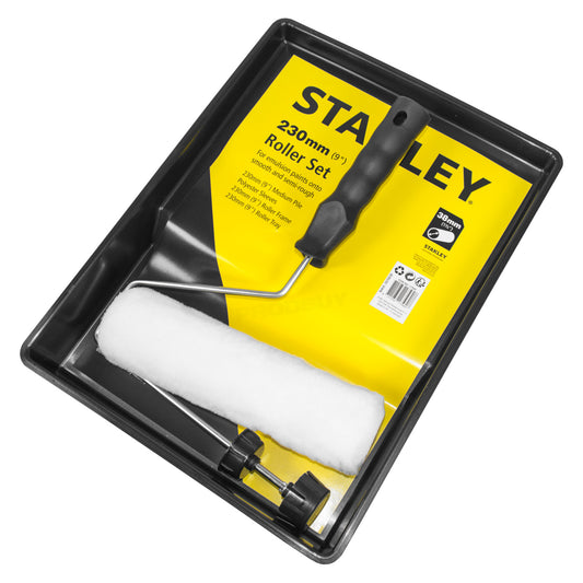 Stanley 9" Paint Roller & Tray Set
