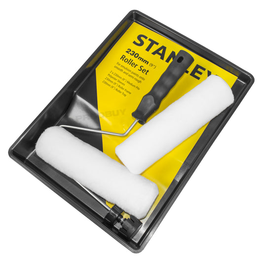 Stanley 230mm Paint Roller & Tray Set