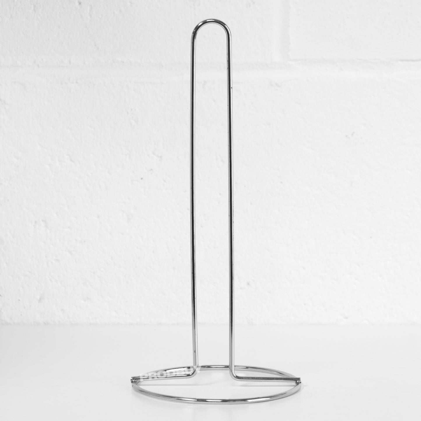 Silver Metal 28cm Kitchen Paper Towel Holder