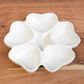 6 Compartment Hearts and Star Snack Serving Plate Dish Dip Bowl Tray Tapas Appetiser