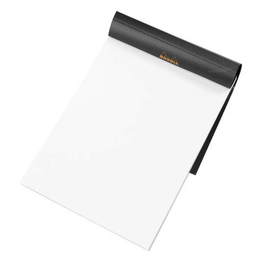 Set of 3 Rhodia A5 Blank Artist's Sketching Pads with Black Covers & Plain White Sheets