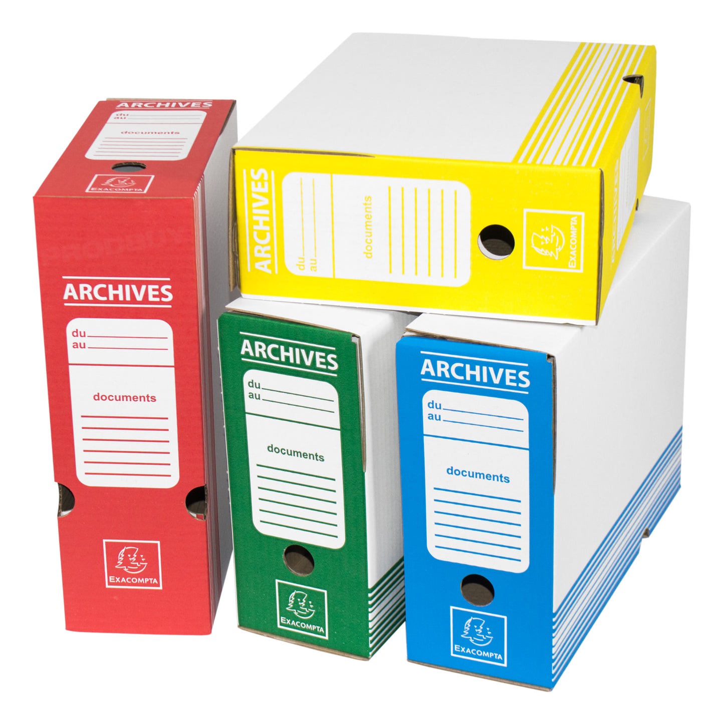 Set of 4 Large A4 Transfer Archive Boxes