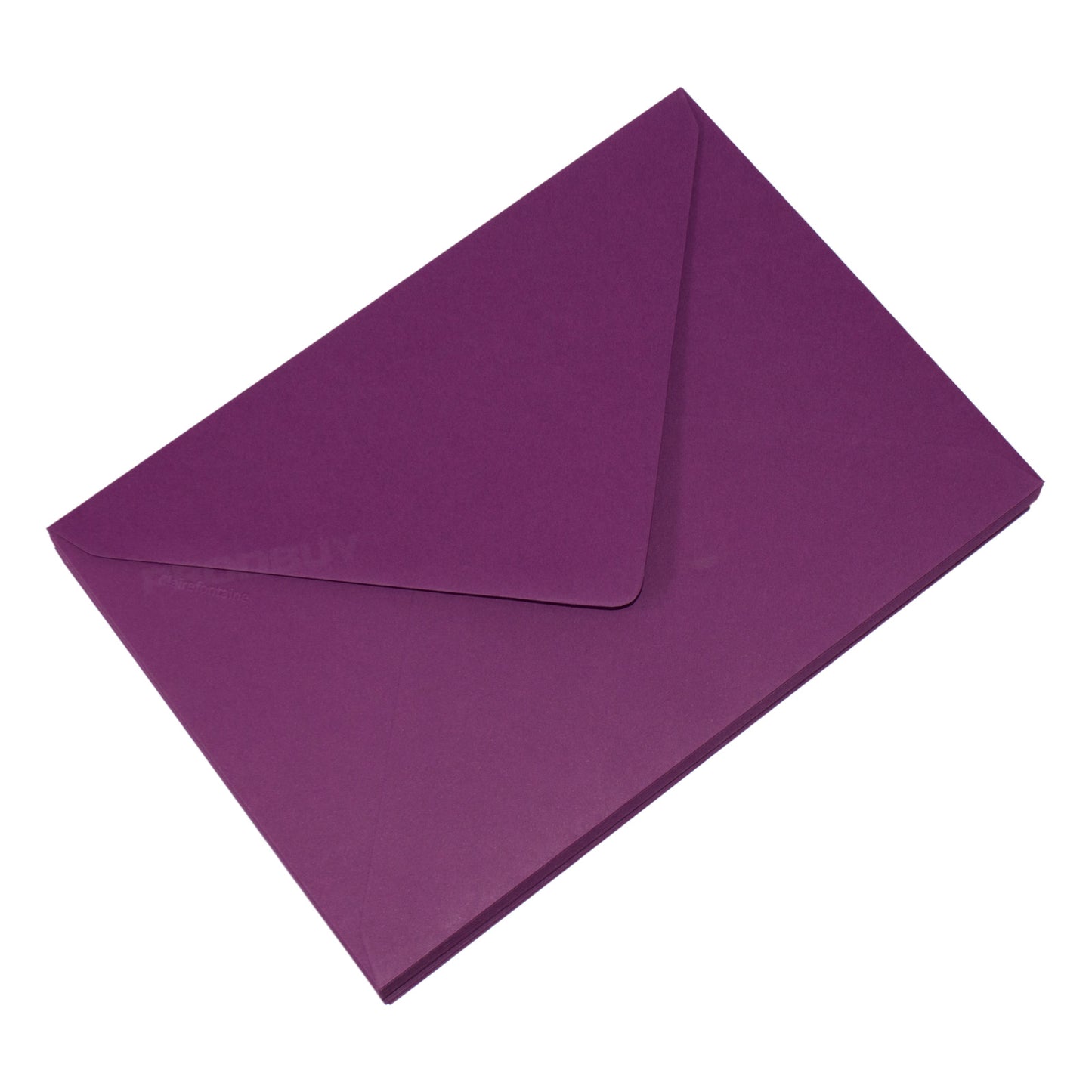 Set of 40 High Quality Plain C5 Envelopes 120gsm with 'Blackcurrant' Purple Colour