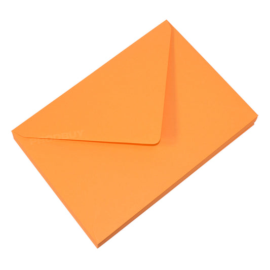 Set of 40 High Quality Plain C5 Envelopes 120gsm with Orange Colour