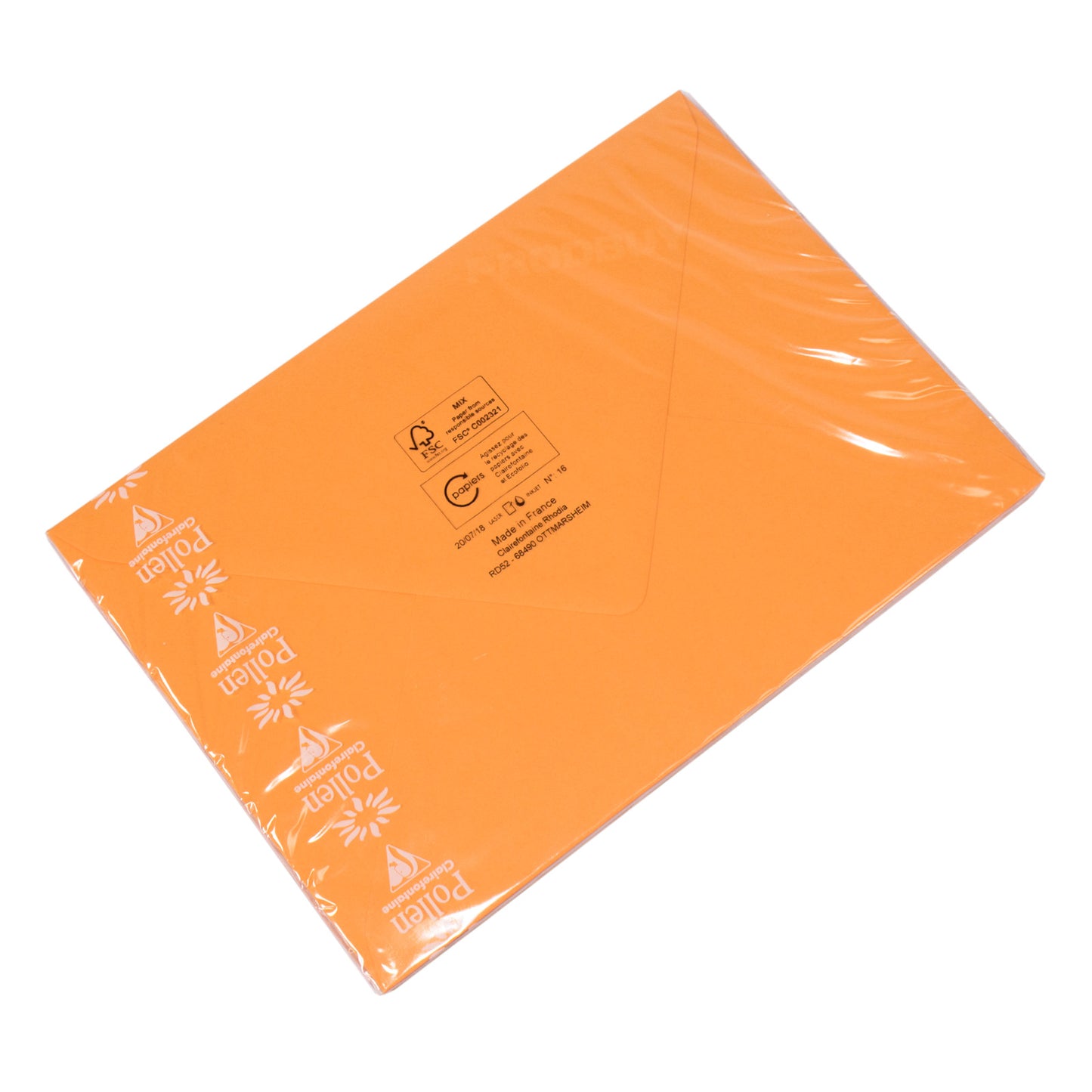 Set of 40 High Quality Plain C5 Envelopes 120gsm with Orange Colour