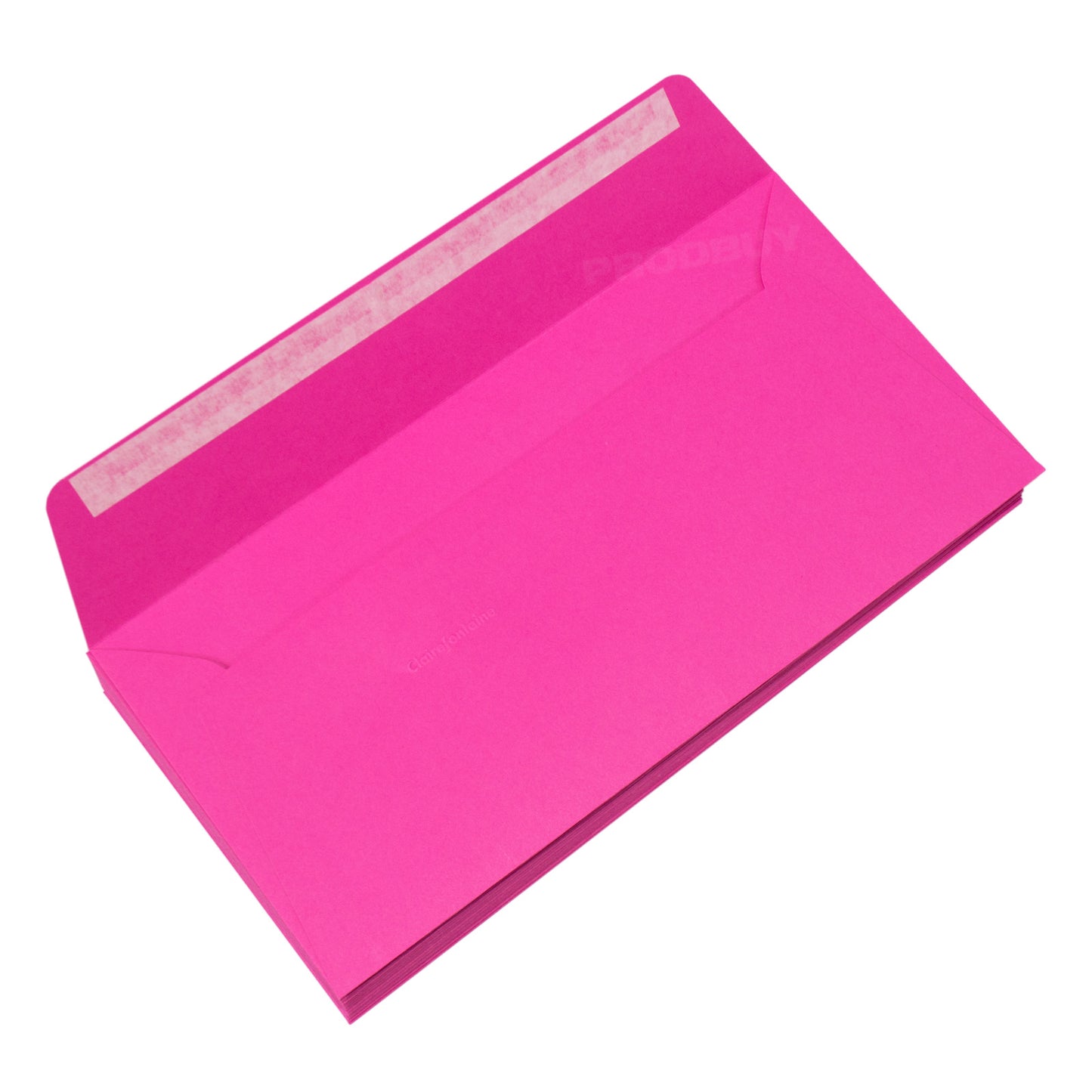 Set of 40 High Quality Plain DL Envelopes 120gsm with 'Rose Fuchsia' Pink Colour