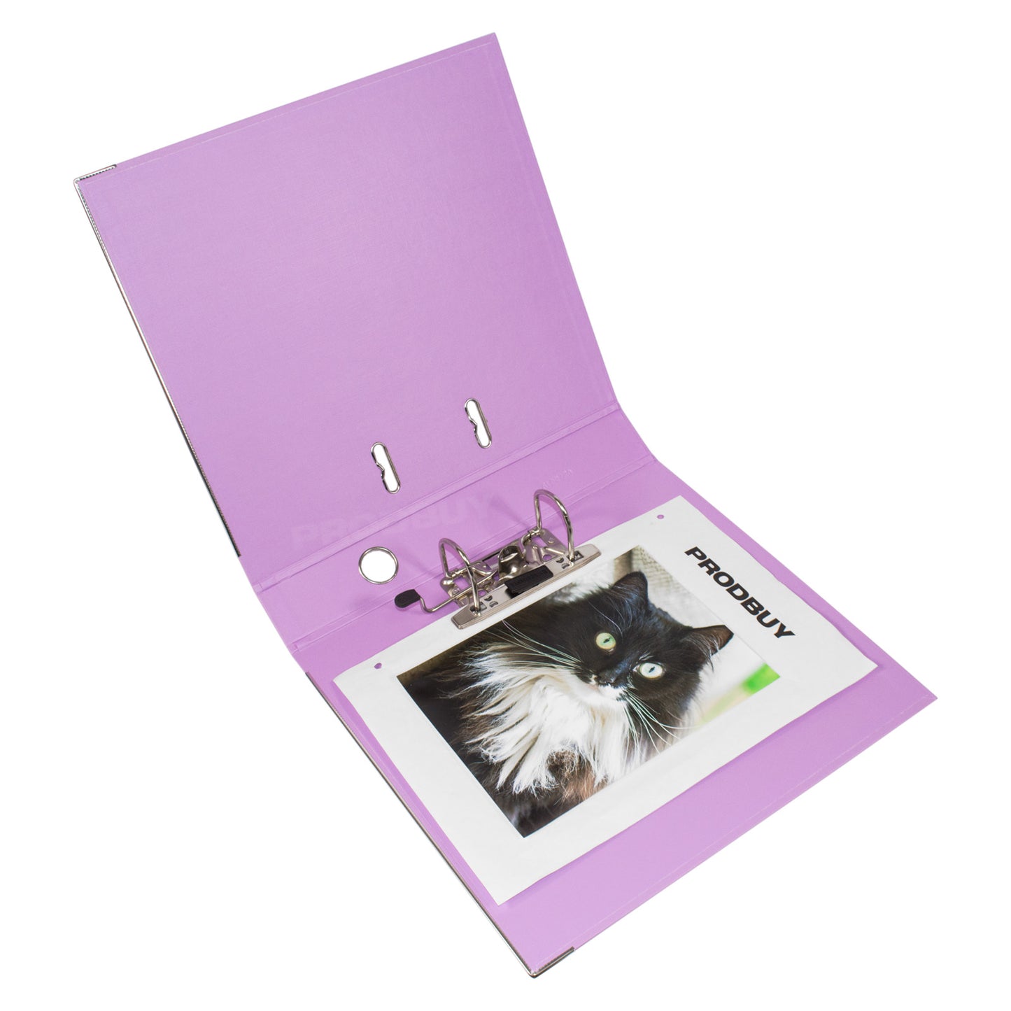 Set of 3 Premium Lever Arch Files A4 50mm with Purple / Lilac / Fuchsia Colours