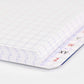 Spiral A5 Notebook with 5/5mm Square Grid 90 Sheets A-Z Index Tabs - Choice of Colour