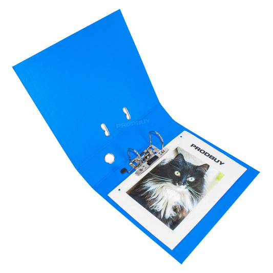 Set of 3 Lever Arch Files A4 70mm PVC with Blue Colour