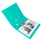Set of 3 Lever Arch Files A4 70mm PVC with Teal Green Colour