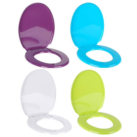 Universal Oval Shape Plastic Toilet Seat