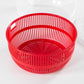 Transparent Plastic Salad Spinner Gadget Kitchen Tool