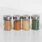 Set of 8 Small 90ml Glass Spice & Herb Storage Jars