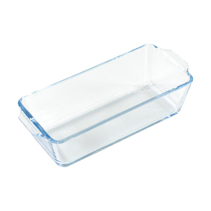 Small 600ml Glass Loaf Pan Oven Dish with Handles